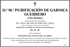 M.ª Purificación Garnica